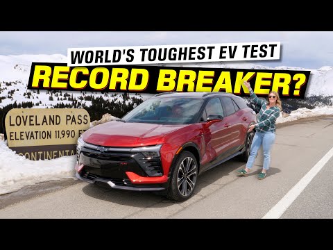 I Drove the New 2025 Chevy Blazer EV SS Up a Mountain: The Range Results Were Surprising!