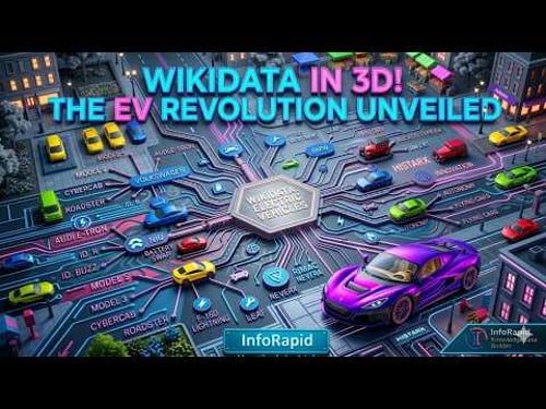 Visualizing WikiData: 3D Electric Vehicle Presentation via InfoRapid KnowledgeBase Builder