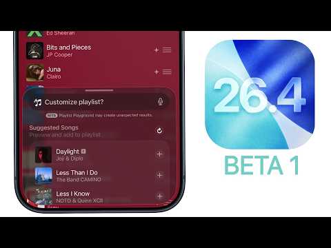 iOS 26.4 Beta 1 Released - What's New? (30+ New Features)