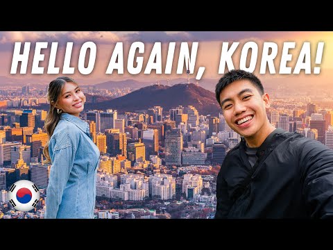 First day exploring SOUTH KOREA! 🇰🇷