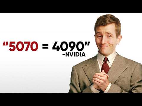 This is a 4090 Killer… and I’m a Liar - RTX 5070 Review