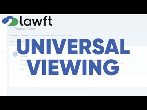 Universal Viewing | Lawft