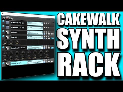 Cakewalk Synth Rack