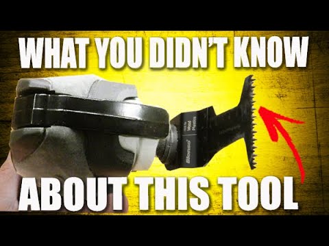 CLEVER things to do with an Oscillating Multi-Tool!