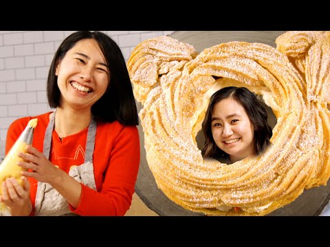 Rie Makes A Cat-Shaped Cream Puff For Niki