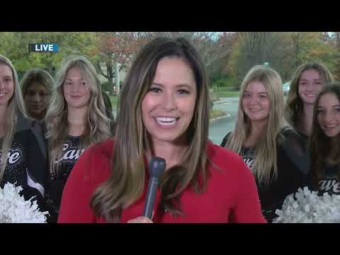 Cave Spring Cheer State Champs visit 7@Four