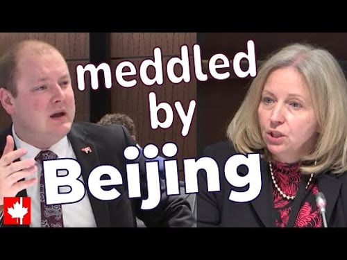 The horror: 'Blood' and knife threats sent to MP's supporter in shocking election interference 🇨🇦