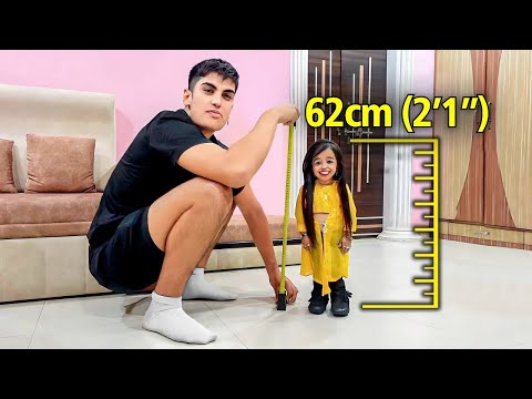 WORLD'S SHORTEST WOMAN (24 inches, 29 years old) | Jyoti Amge
