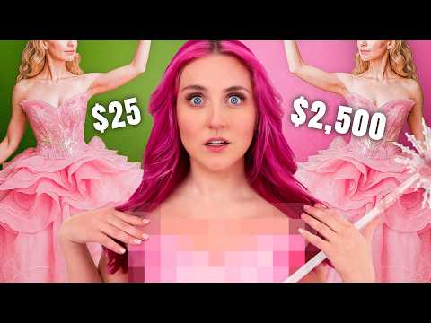 I Bought GLINDA Dresses for $25 vs $250 vs $2,500 | Viral Ventures