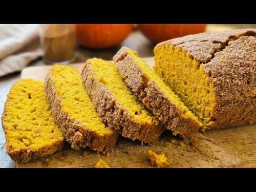 Easy Pumpkin Bread Recipe | The Moistest Pumpkin Loaf in Minutes