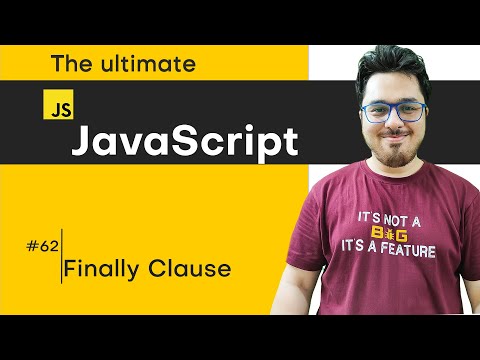 The Finally Clause | JavaScript Tutorial in Hindi #62