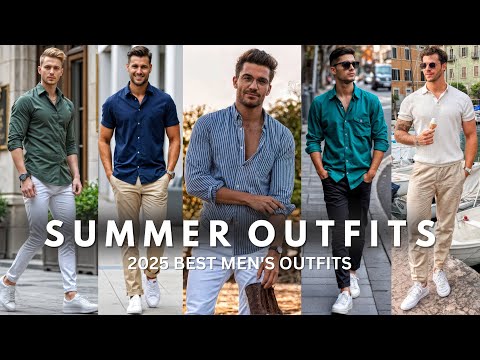 Best Summer Outfits For Men | Men's Fashion 2025 | Latest Casual Outfits For Men