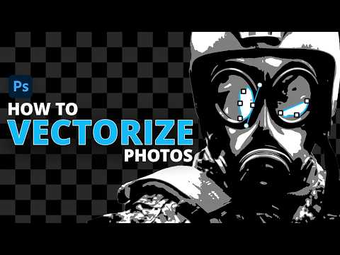 Easily Convert Images Into Vectors - Photoshop Tutorial