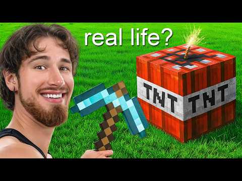 Minecraft But It Gets More Realistic Than LIFE