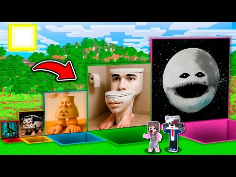 НУБ И ПРО В ГИГАНТСКИХ ЯМАХ ЛУНА ПРОСНУЛАСЬ ИТАЛЬЯНСКИЕ БРЕЙНРОТ ЖИВОТНЫЕ МЕМЫ В МАЙНКРАФТ АНИМАЦИЯ