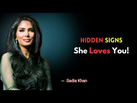 5 SHOCKING Signs She’s Hiding Her TRUE Feelings for You | Sadia Khan | Relationship Coach