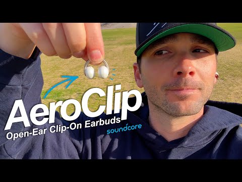 I Promise You've Never Seen Earbuds Like These! soundcore AeroClip Open-Ear 🎶