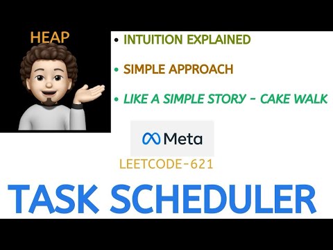Task Scheduler | Easy Intuition | Using Heap | Leetcode 621 | codestorywithMIK