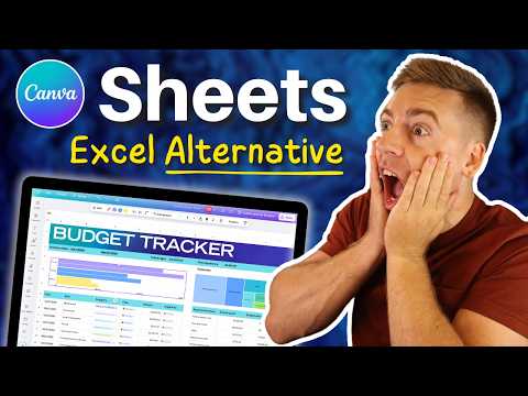 Ultimate Canva Sheets Tutorial | Design With Spreadsheets! (Excel Alternative)