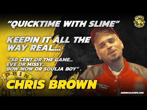 Chris Brown Keeps It Real While Playing "Quicktime With Slime"