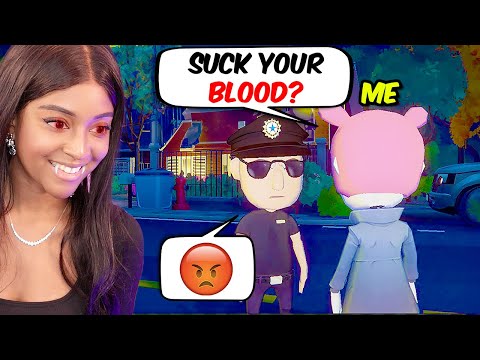 FUNNY AI game where I'm a Vampire trying to convince AI to let me suck their Blood!! | Suck Up Game