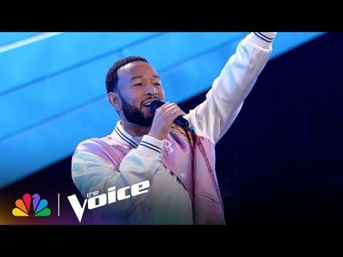 John Freestyles His New Song "Welcome to Team Legend" and More Outtakes | The Voice | NBC