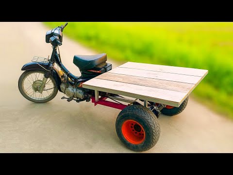 EVERYONE IS AMAZED! When I Turned My Motorcycle Into A High Capacity Truck