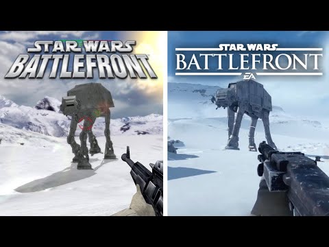 Comparing Battlefront 1 (2004) VS (2015)