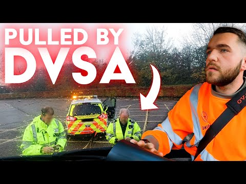 Pulled By DVSA | First Experience | Tachograph, Vehicle & Load Checks