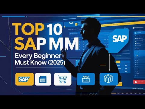 Top 10 SAP MM T-Codes Every Beginner MUST Know (Full Guide for 2025)