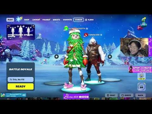 Highlight: 🐰F40 League Balanced Trios (BR Build)🐰code:SANTOKI #epicpartner🐰Fortnite C7S1🐰12.18.2025