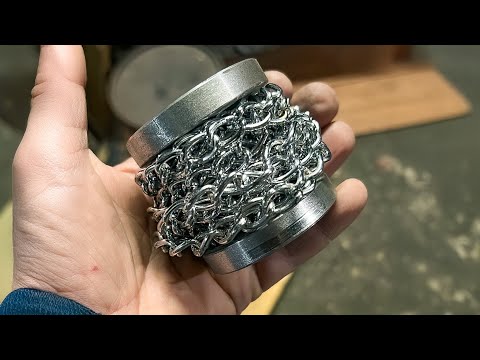 Forging the WORLD'S STRONGEST Knife from Chains!