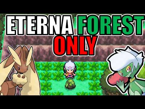 Beating Pokémon Pearl with only Eterna Forest Pokémon