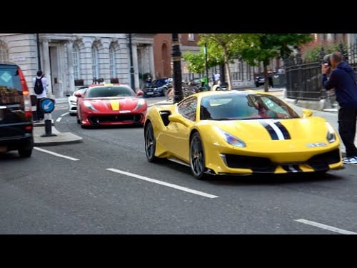 Supercars in London September 2024