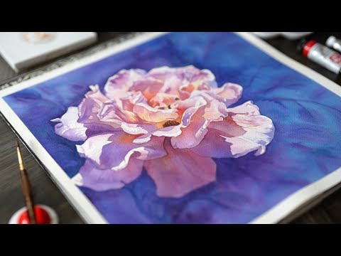 Advanced Watercolor Techniques 🌹 You Must Try!