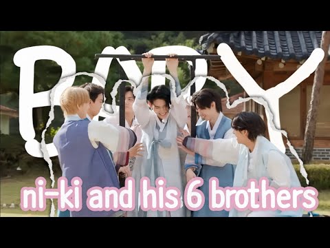 ni ki (baby behavior) and his 6 hyungs part 2