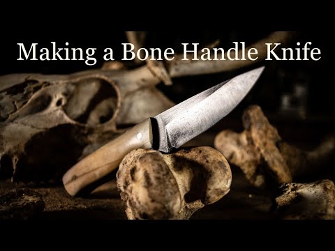 Making a Bone Handle Knife