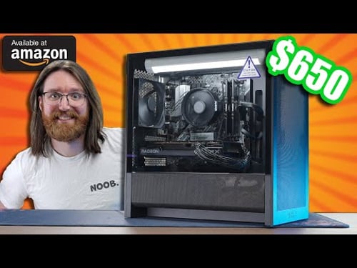 $650 Amazon.com Gaming PC Build In 2025