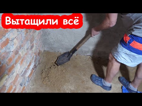 VLOG Генеральная уборка в подвале и во дворе