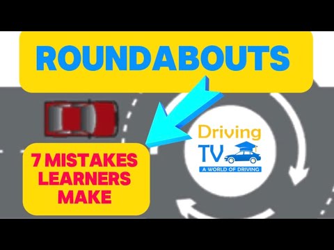 Tips On Roundabouts For Driving Test - Common Mistakes Learners Make!