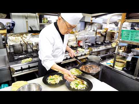 Open 24 Hours! Morning Steak and Extra Large Fried Rice! The Busy Truck Drivers restaurant