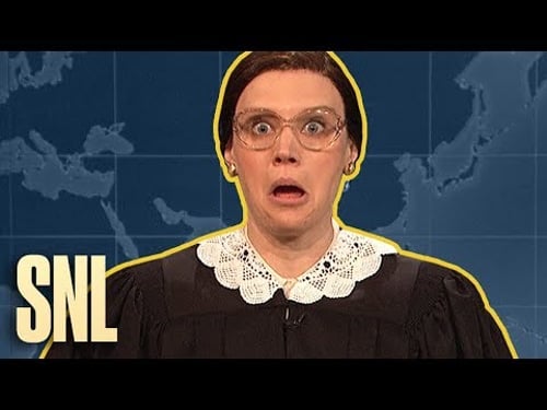 Weekend Update Rewind: Ruth Bader Ginsburg (Part 1 of 2) - SNL