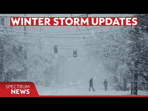 Winter Storm Updates Across the U.S. | Forecasts, Updates & More