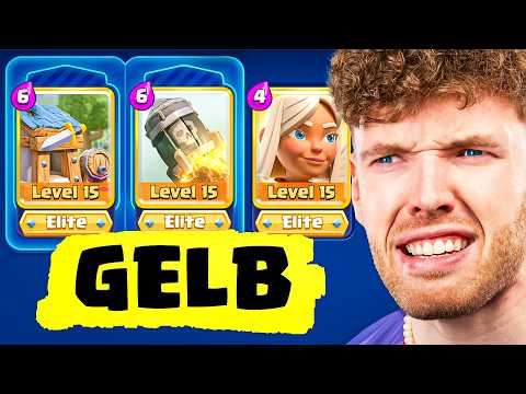 😱🤯COLOR DECIDES MY DECK... (Escalation) | Clash Royale German