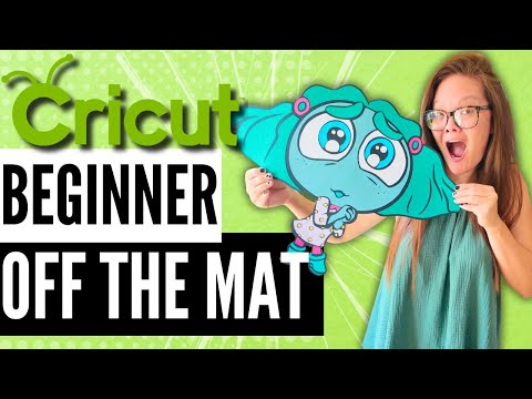 Easy Off The Mat Cricut Project: Making Large Cutouts For Beginners