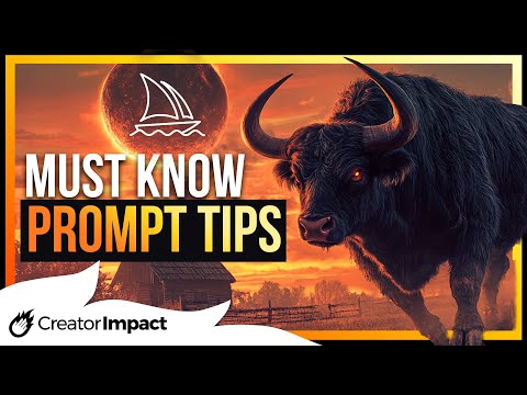 Prompt Engineering Tips for Midjourney & BETTER AI Art!