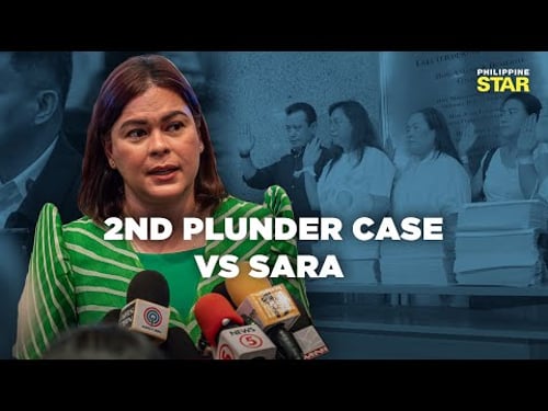 Ikalawang kasong plunder laban kay VP Sara Duterte, isinampa ni Trillanes at ng The Silent Majority