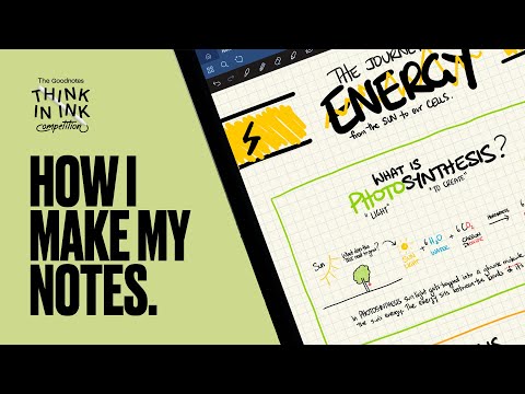 How to make AESTHETIC & EFFECTIVE iPad Notes | ft. Goodnotes