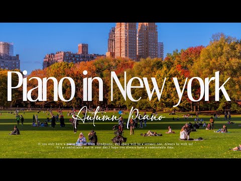 🍂 Piano in Central Park | 가을, 센트럴파크에 흐르는 기분 좋은 피아노