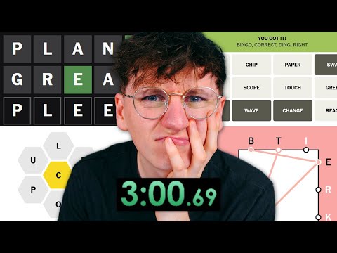 I Played Every NYtimes Daily Game and it took...